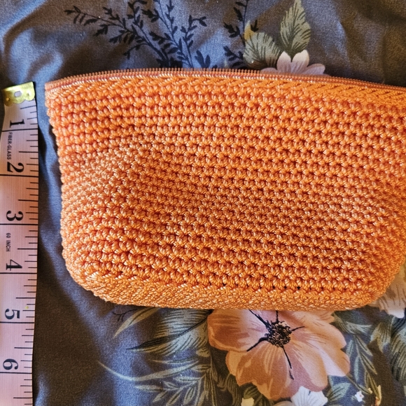 ✨️ The Sak Orange Woven Cosmetic Pouch - Picture 8 of 8